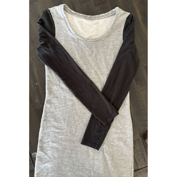 Noisy May Women's Small Sweatshirt Dress 90s Grunge Goth Vibes Urban Feel - Picture 5 of 10